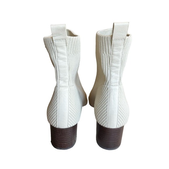 Everlane The Glove Boot Ribbed Knit in Bone Size 10 - Picture 8 of 12